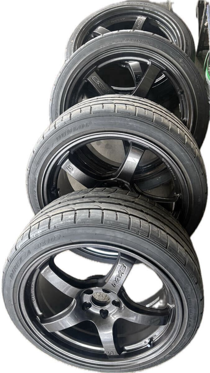 未使用】レイズ グラムライツ 57CR SPEC-M 7J-17インチ5H
