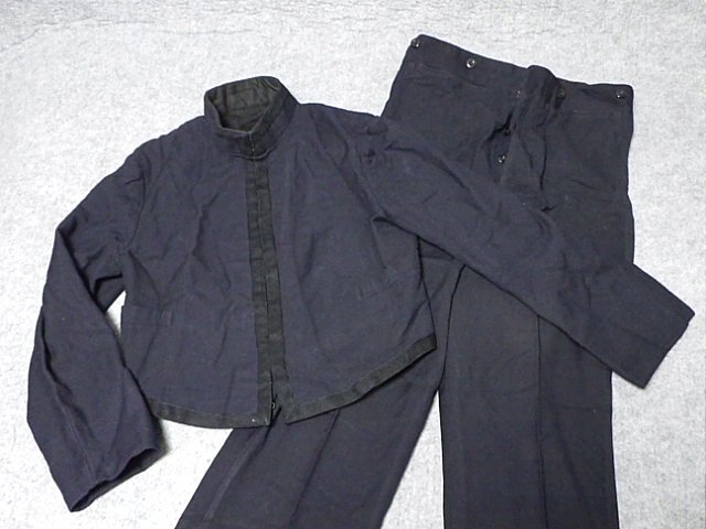 日本海軍 下士官 第一種軍衣 映画小道具 厚地羅紗 旧海軍 軍服 上下
