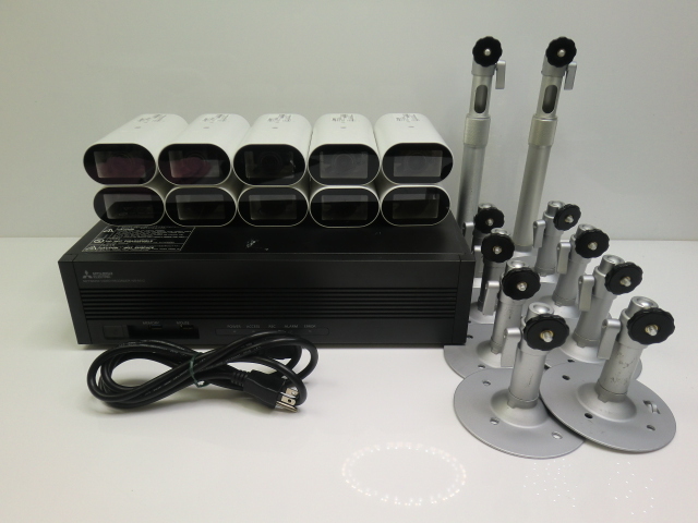 ☆ MITSUBISHI 三菱 防犯カメラNC-3000 10台セット ② ☆の落札情報