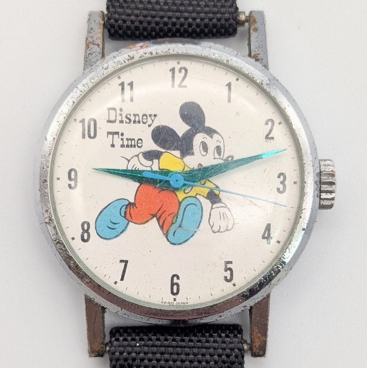 【完動品】Disney Time FW506B ミッキー振り子時計 メロディ時計 時計OK ジャンク品 ミッキーマウス MICKEY MOUSE 振り子時計 Disney