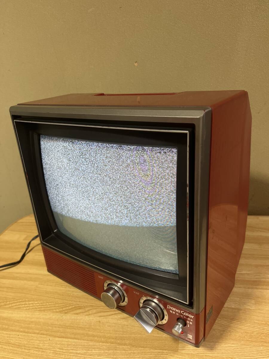 NEC auto color CT-258 12インチブラウン管カラーテレビ 1981年の落札