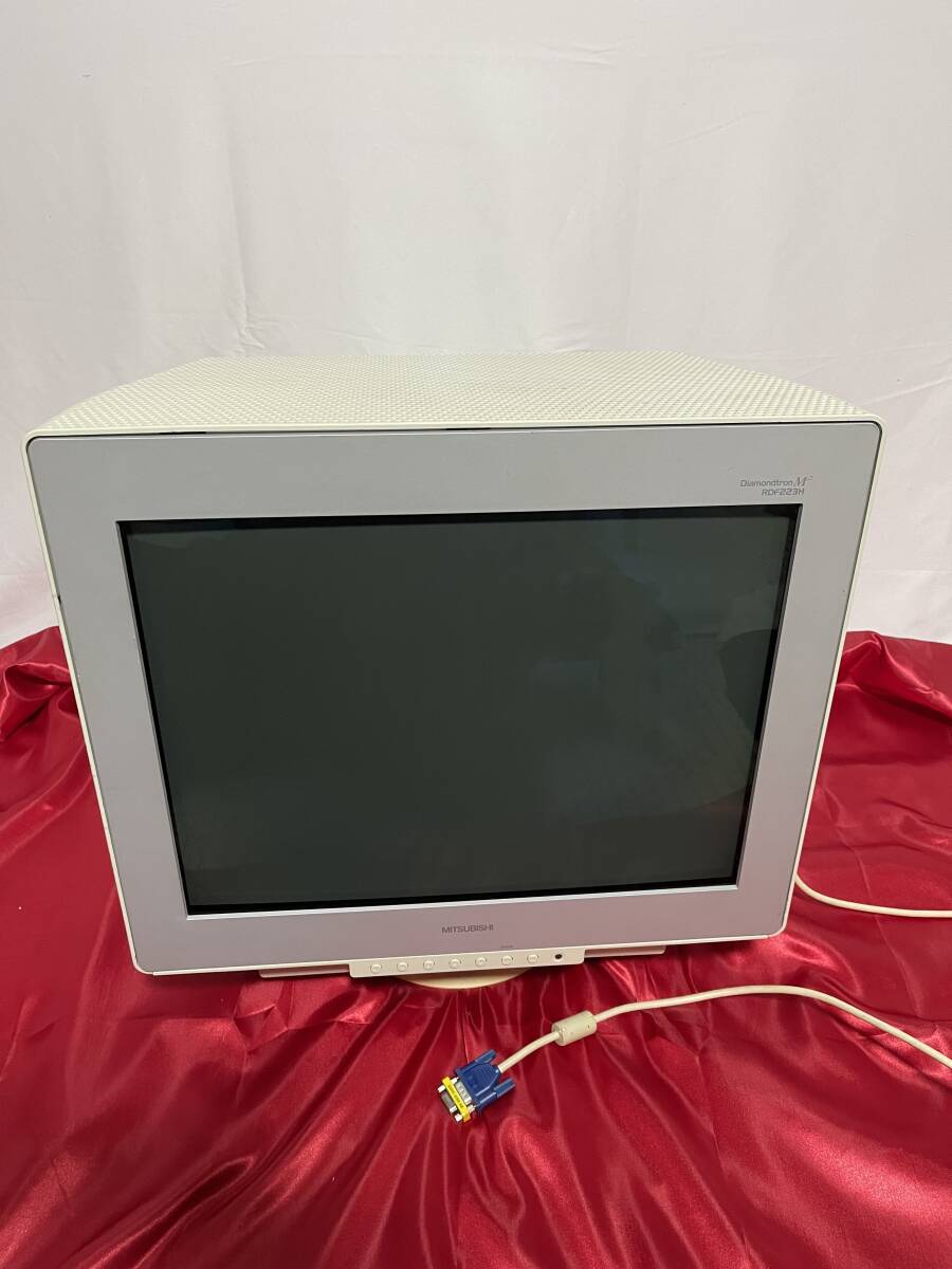 三菱 mitsubishi ダイヤモンドトロン ブラウン管 CRT RDF223G PC