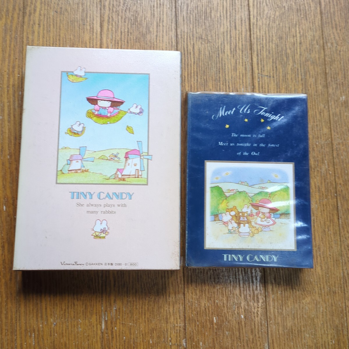中古】昭和レトロ☆タイニーキャンディ／プラスチックケース☆TINY