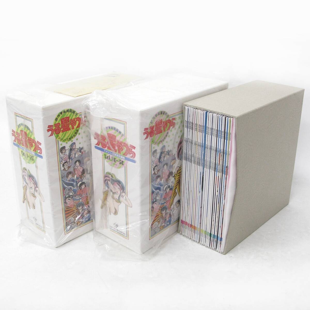 うる星やつら LD-BOX TVシリーズ完全収録版 Vol.1～25 Vol.26～50 2巻