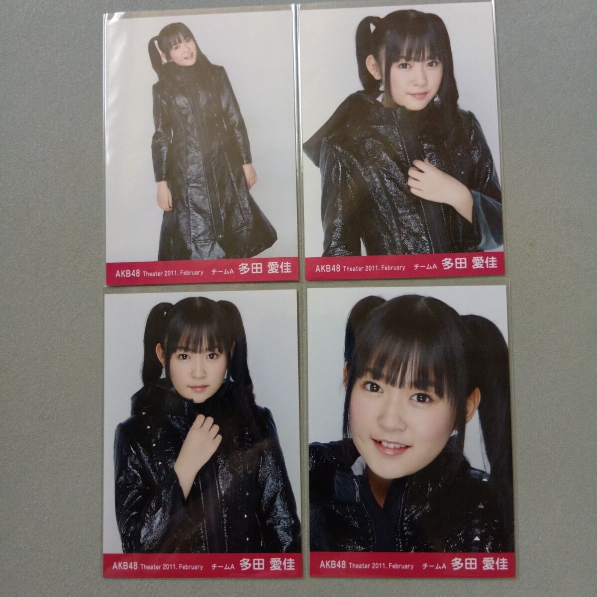 新品】AKB48 前田敦子 Theater 2011 February 生写真 4種コンプの落札