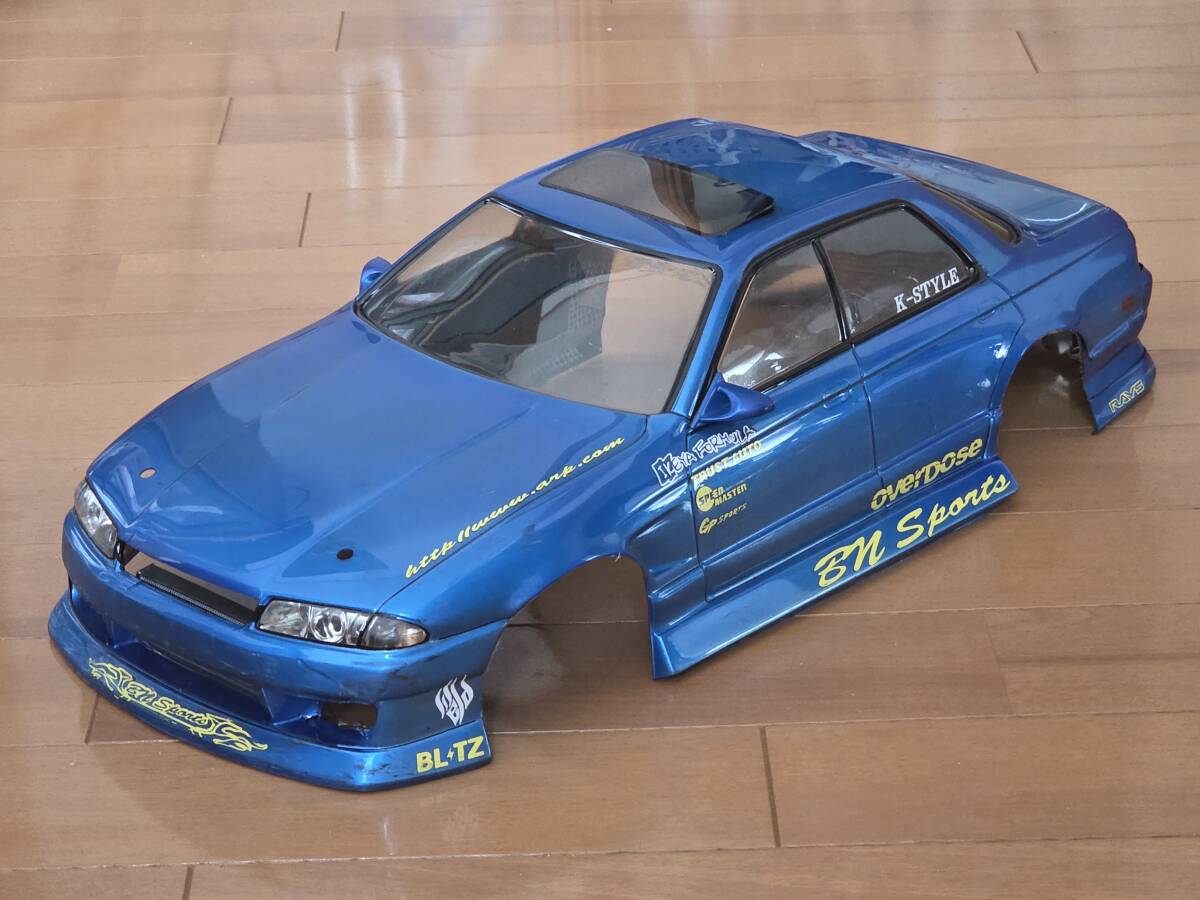 1/10 ラジコン RC ボディ 練習用 NISSAN スカイライン R32 GTR ヨコモ