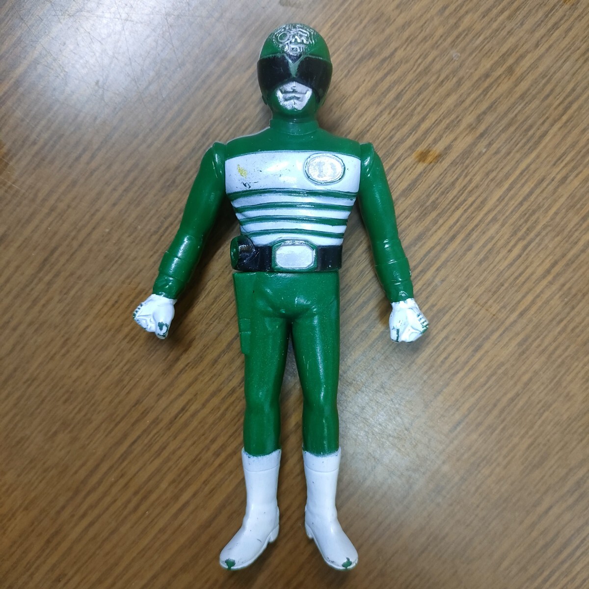 新品】デンジグリーン お面 当時物 未使用 電子戦隊デンジマン ポピー
