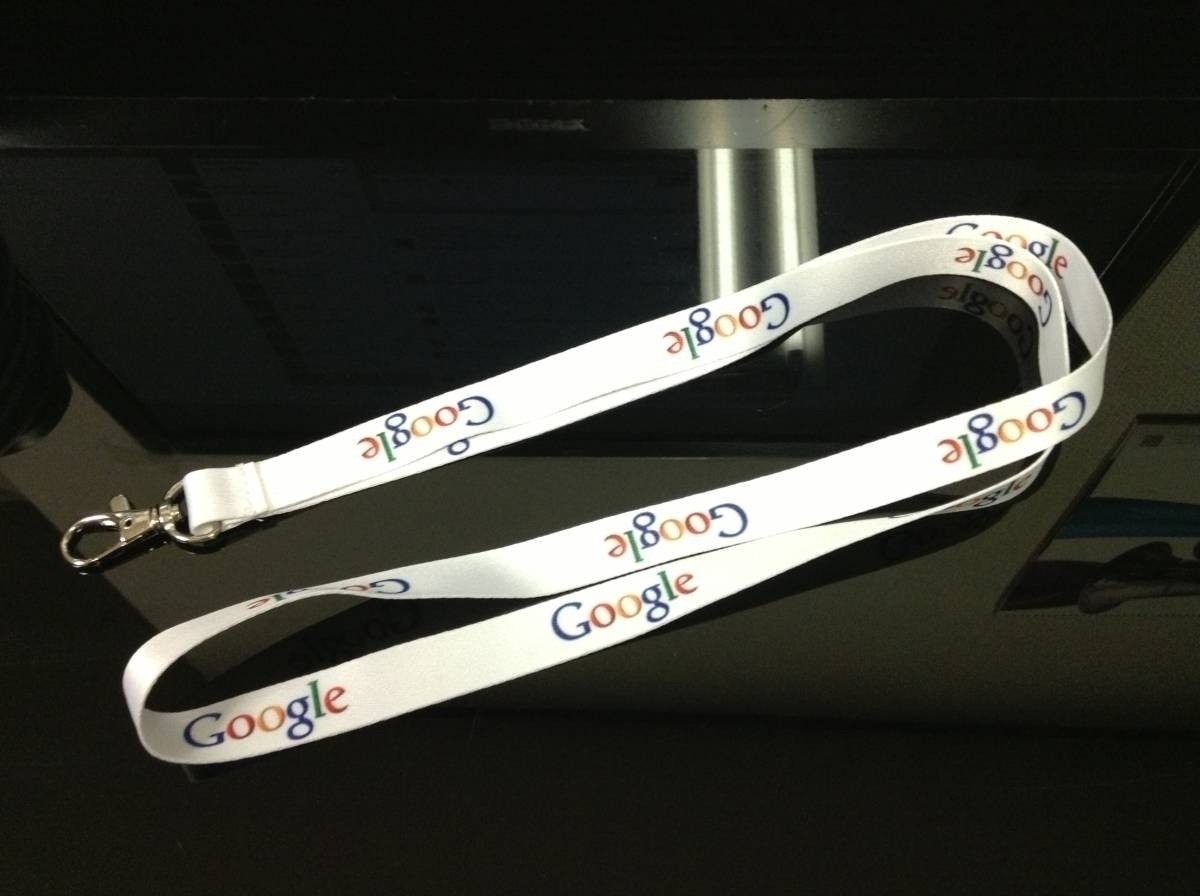 レア グーグル Google ネックストラップ ロゴマーク 社名 企業 会社