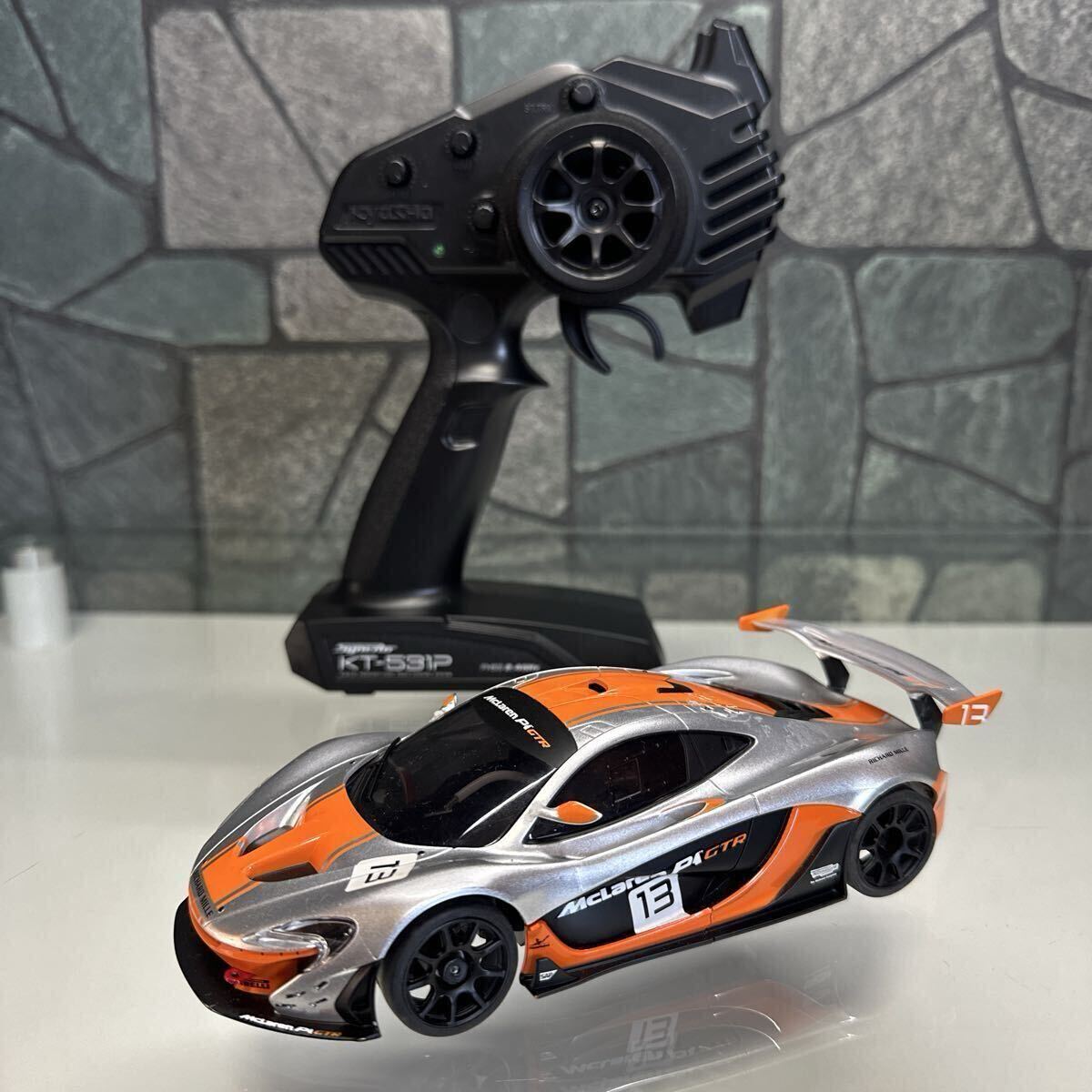 京商 ミニッツ☆MINI-Z☆マクラーレン P1 GTR☆塗装済みホワイトボディ