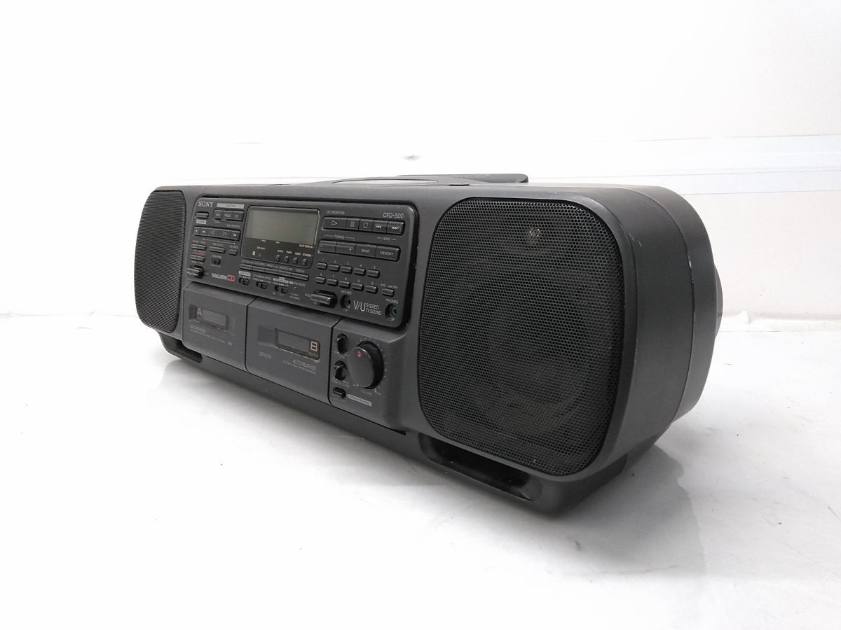 中古】(再)F90 SONY ソニー CFD-900 CDラジカセ ドデカホーン 箱付
