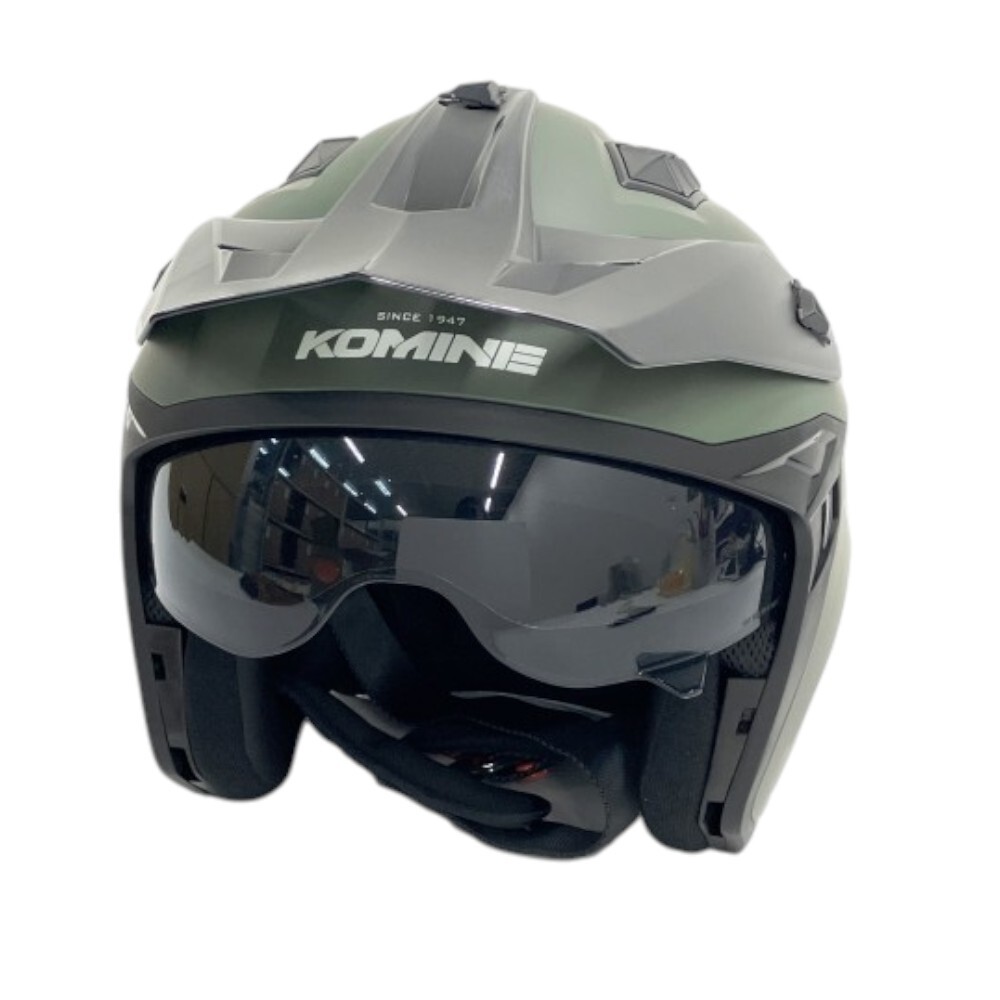 送料無料♪中古品！コミネ KOMINE ポリスヘルメット FUJI300 XLサイズ