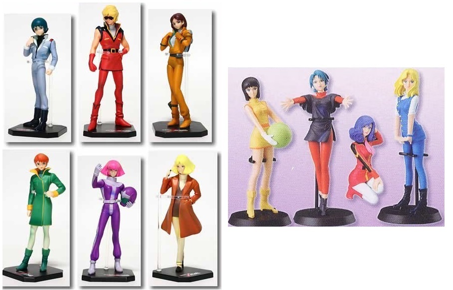 開封品】Zガンダム EFコレクション ゼータヒロインズ 7体セットの落札