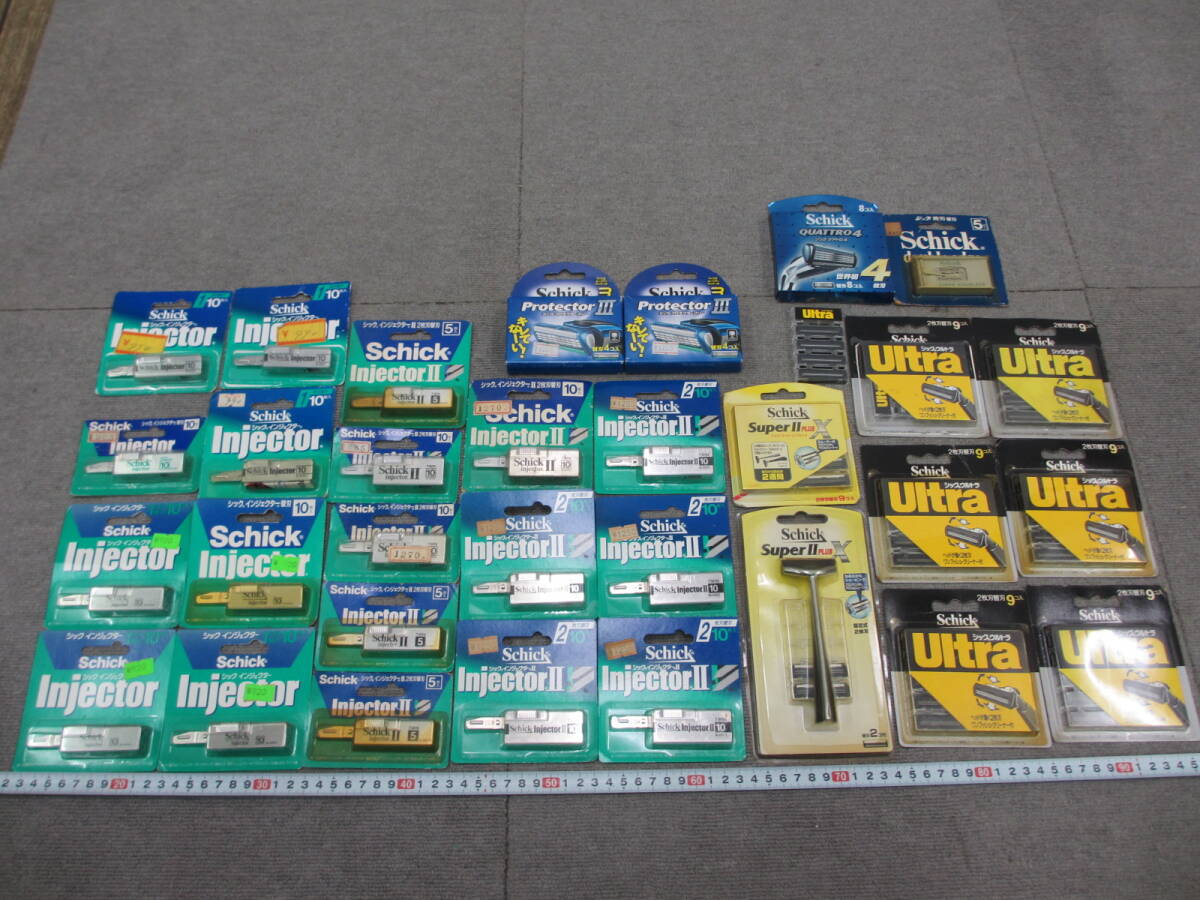 新品】M【2-1】○1 Schick シック インジェクターⅡ 2点まとめて 剃刀