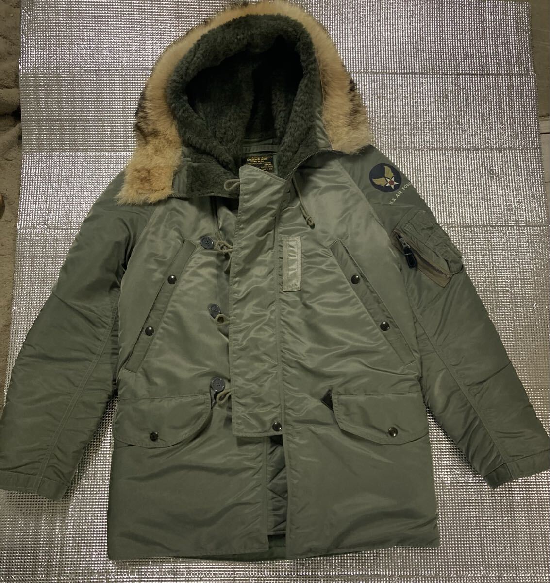 希少M品番東洋バズリクソンズ M13180 Type B-15B バズリクソンズ B-15B MOD M13180 フライトジャケット 38 中古品 BUZZ