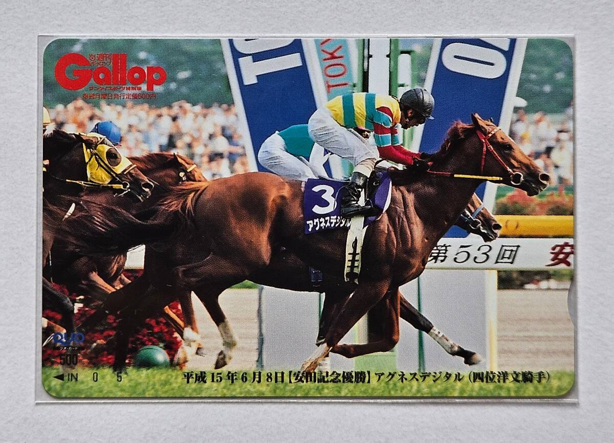 アグネスデジタル 競走馬ぬいぐるみ Sサイズ AVANTI アバンティー 香港