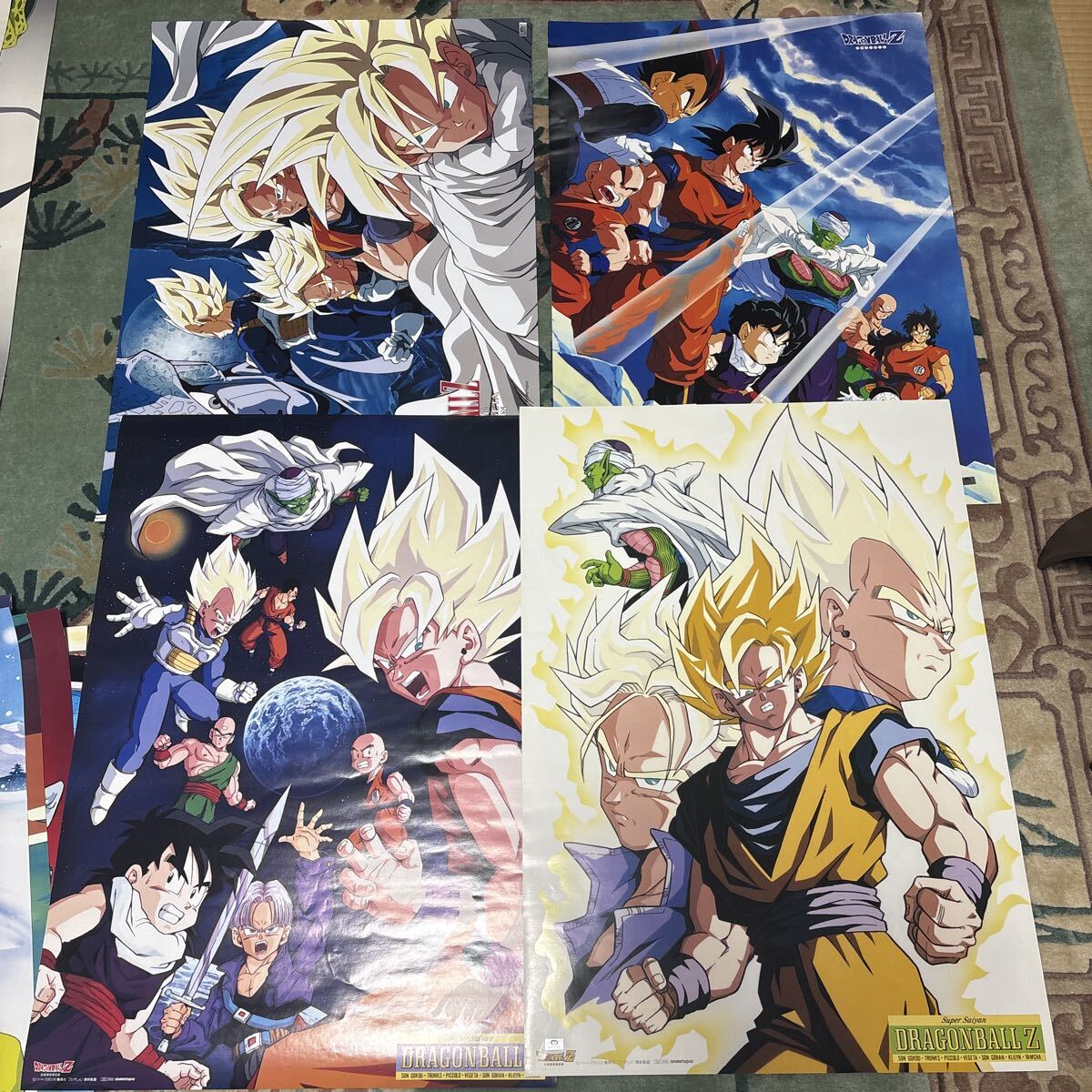 ドラゴンボールZ 燃えつきろ 熱戦烈戦超激戦 映画ポスター B2判☆M6の