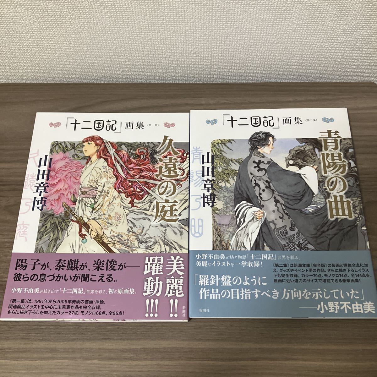 新品】未使用【十二国記】 山田章博 直筆サイン入り 複製原画「久遠の