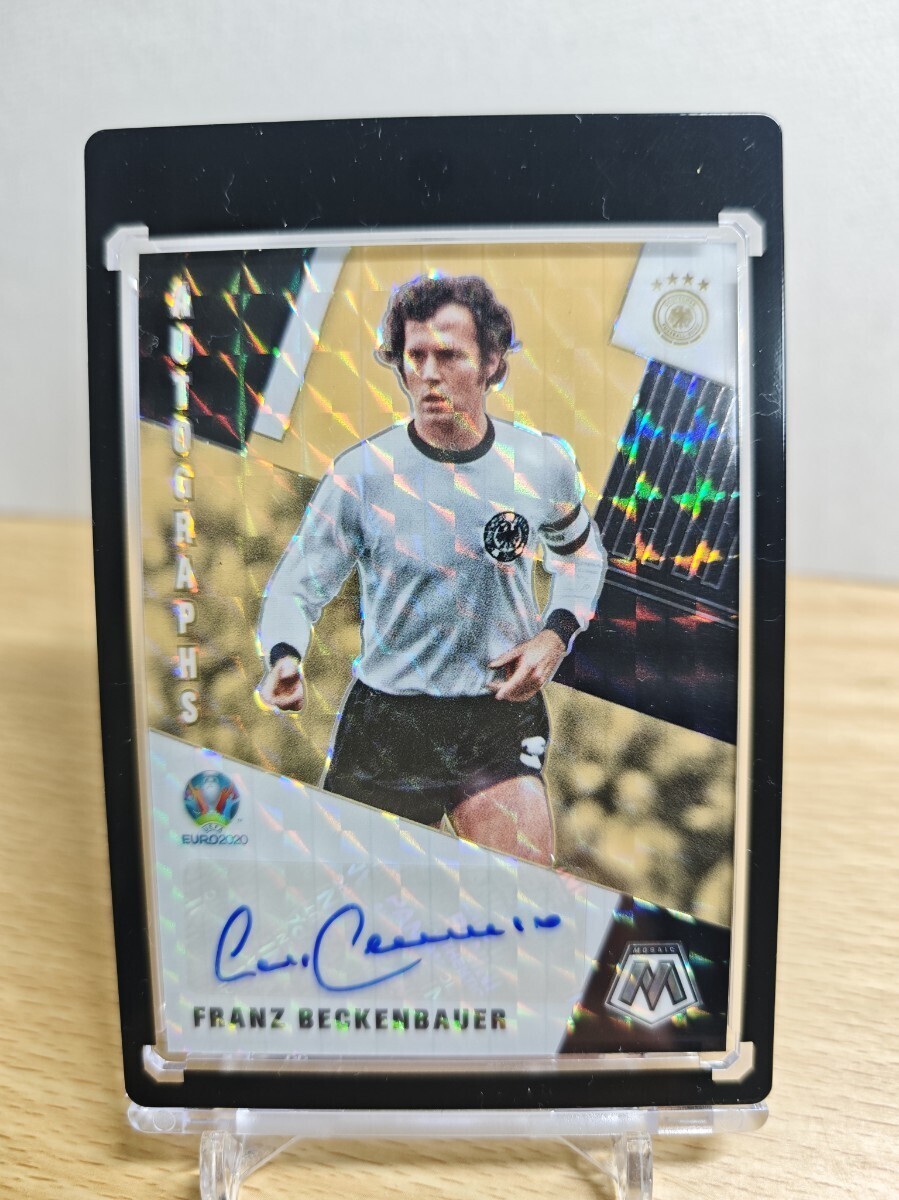 フランツ ベッケンバウアー 直筆 サイン カード FRANZ BECKENBAUER