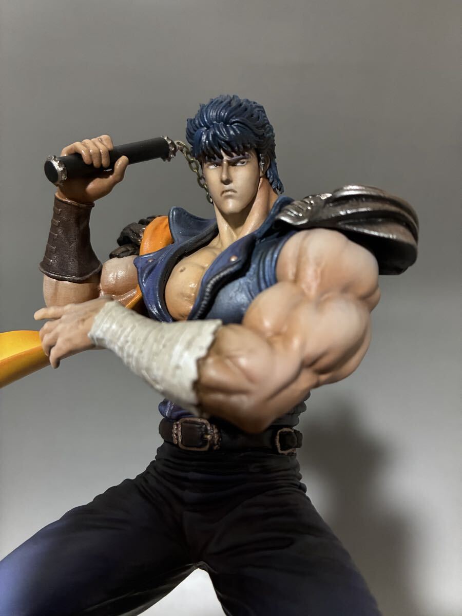 ☆海洋堂 1/12 ラオウ＆黒王号 ガレージキット完成品 片山浩 ボークス