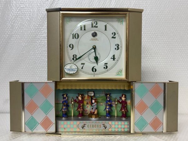シチズン/CITIZEN KARAKURI/からくり時計 掛け時計 KC-2661-1 中古現状