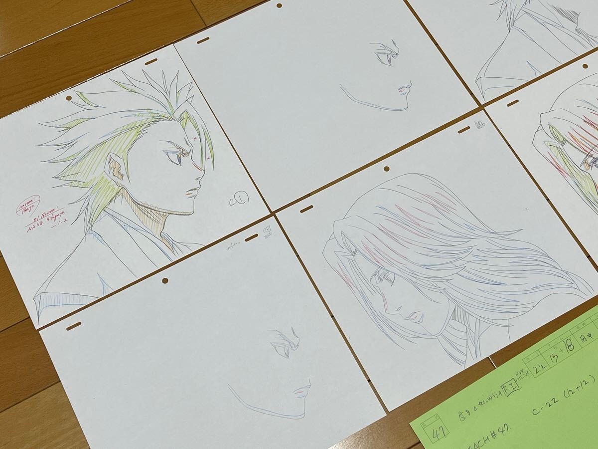 BLEACH ブリーチ ミニ色紙コレクション 浦原喜助 猿柿ひよ里 ぴえろ40