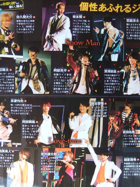 女性セブン 2018年4月12日号 SnowMan SixTONES Love-tune TravisJapan