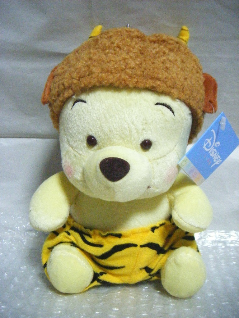 ◇ディズニー ベビーくまのプーさん『吸盤付きぬいぐるみ20cm/雷さま