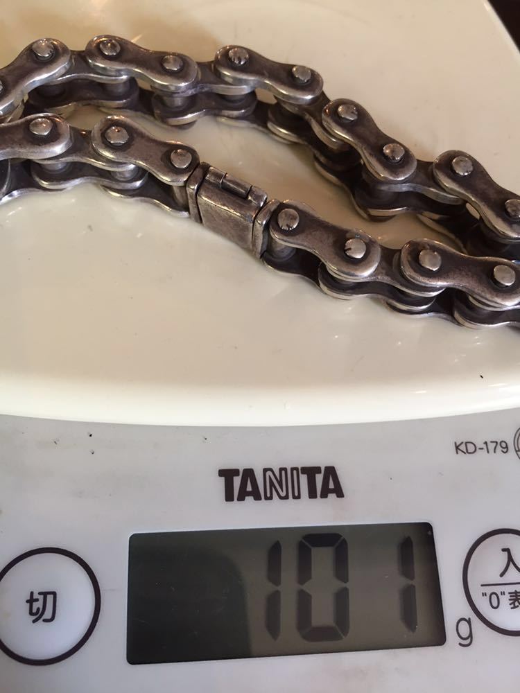 バイクチェーンブレス ウルフルズヘッド ビンテージ オリジナル バイク