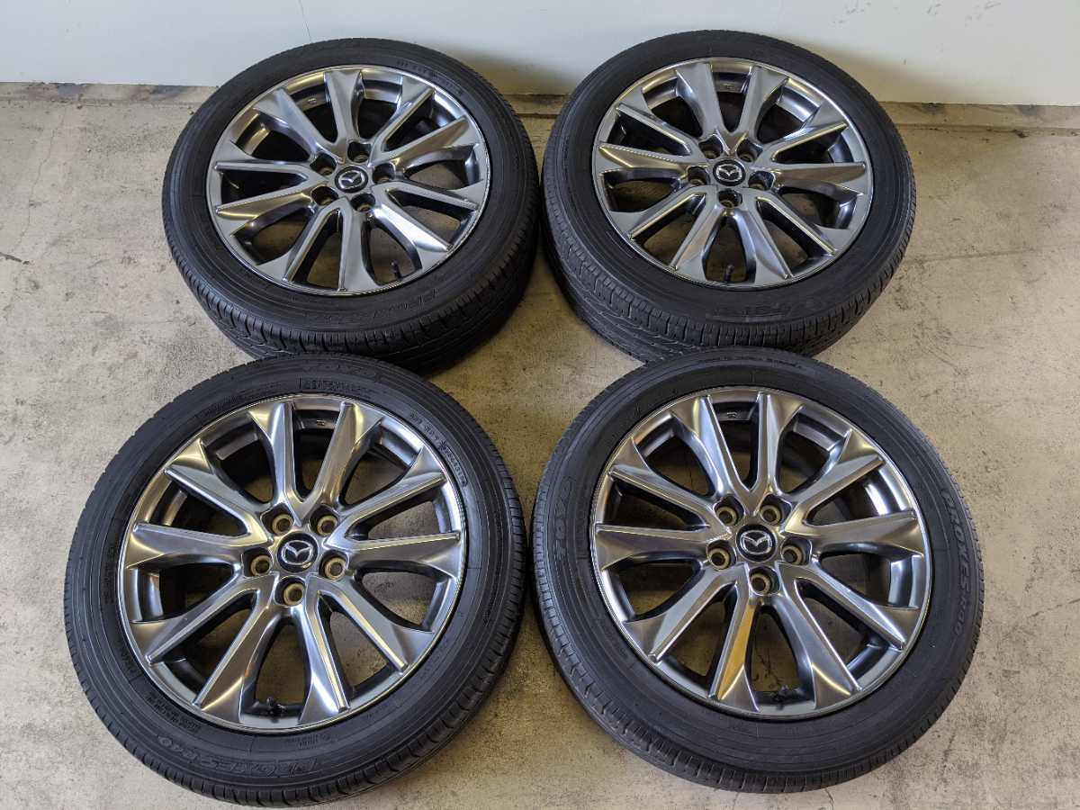 希少品 BBS製 鍛造】マツダ MAZDA3 純正 オプション 18in 7J +45