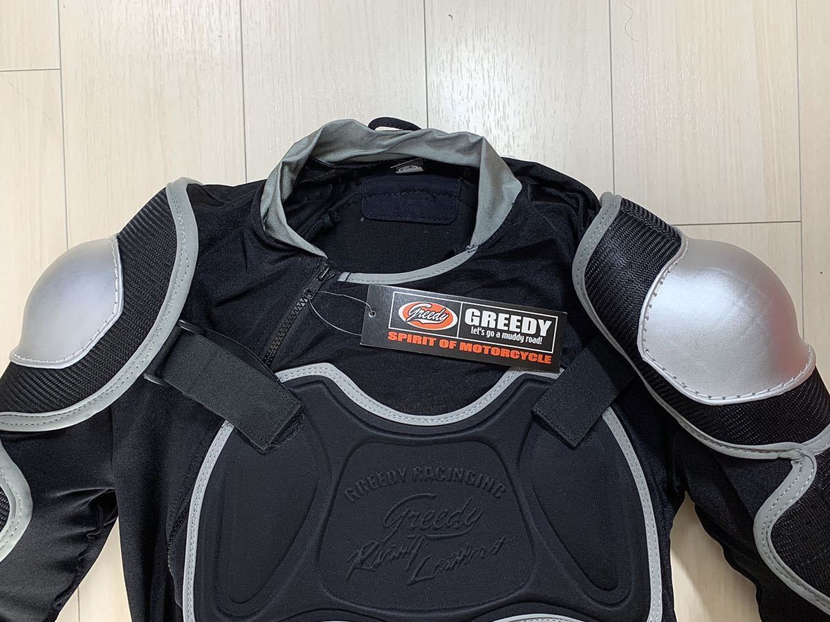 GREEDY プロテクター Lサイズ（グリーディー バイク ウェア