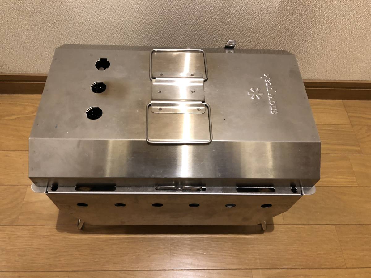 激レア】スノーピーク アイアングリルテーブル 焼武者CK-130IGT Snow