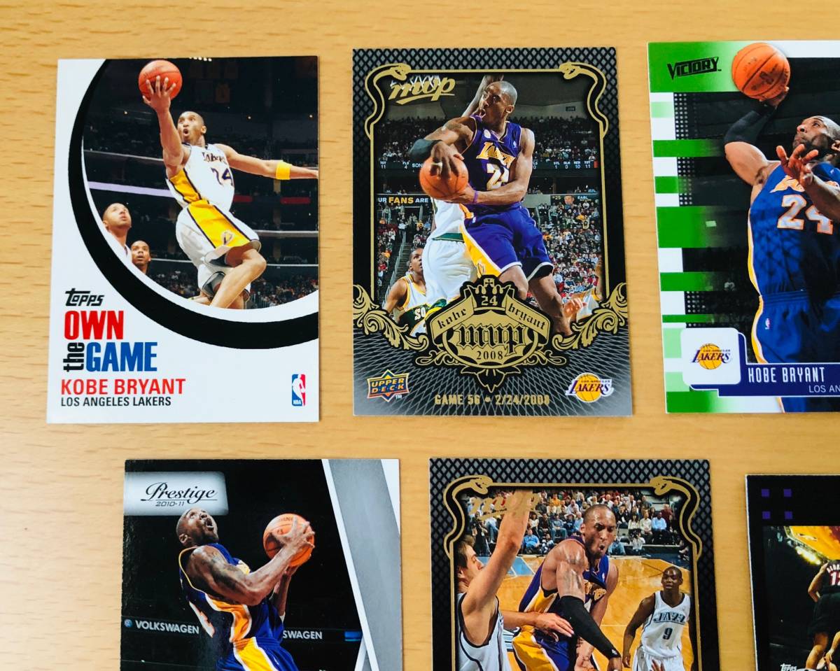 コービーブライアントカード3枚組 Kobe Bryant NBAカード 3枚セット コービー・ブライアント（新品