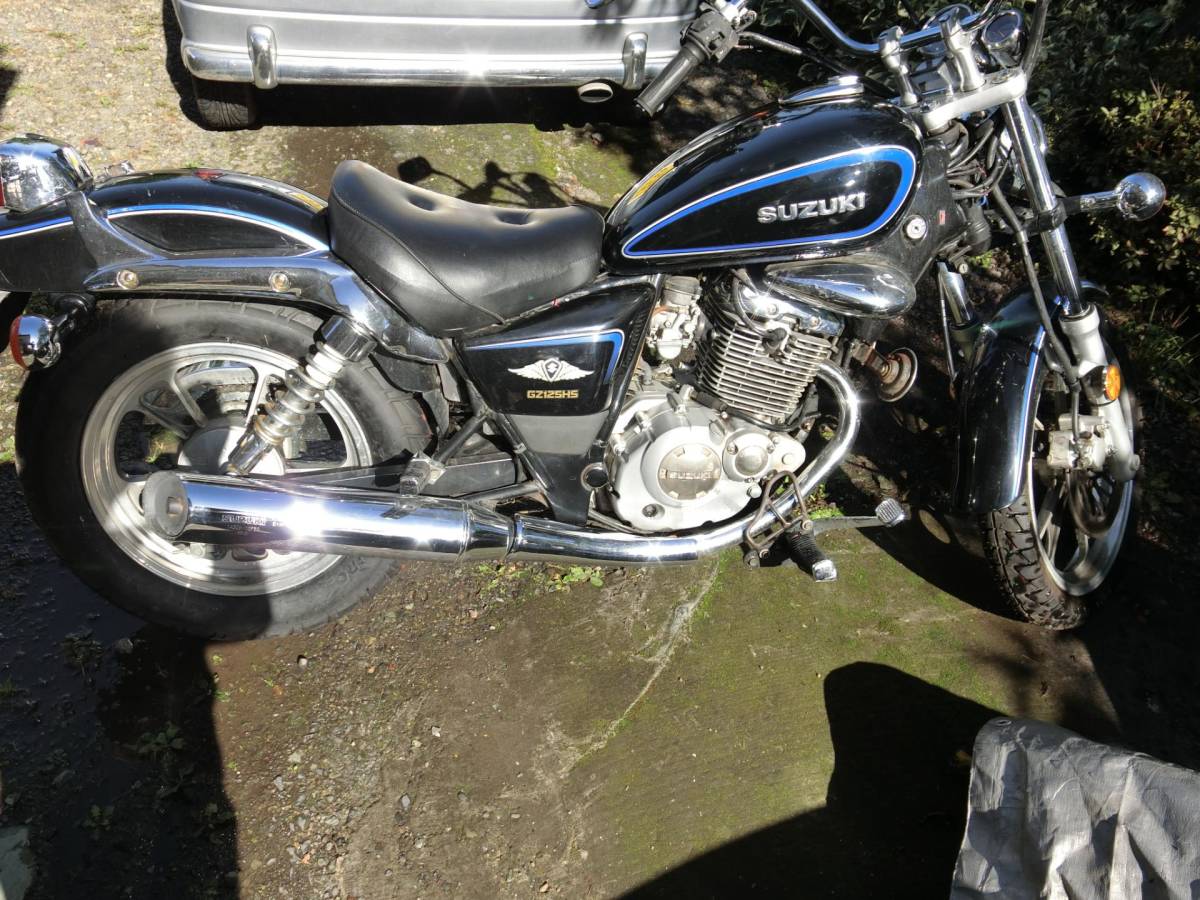 交渉中（再登録値下げ）スズキ GZ125hs ボバーカスタム