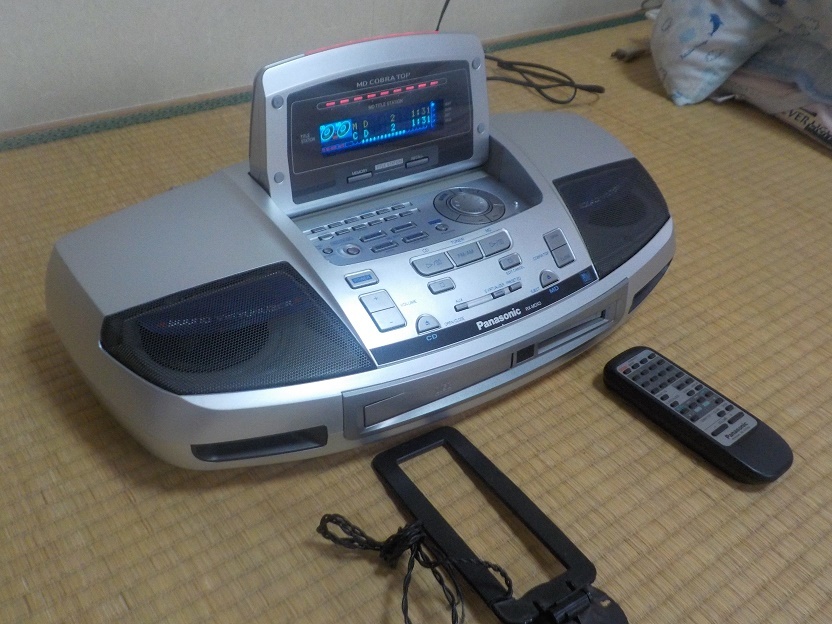 ◇Panasonic RX-MDX3 コブラトップ MD COBRA TOP CD/MDラジオ 動作良好
