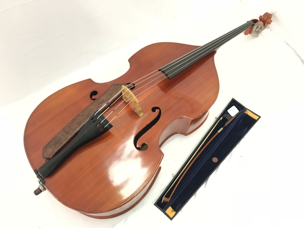 直接お受け取り限定 Eberhard Meinel エーベルハルトマイネル コントラバス ウッドベース 弦楽器 オーケストラ ジャズ 1円 の落札情報詳細 ヤフオク落札価格情報 オークフリー スマートフォン版