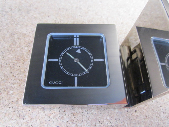 GUCCI 置時計 REF 0840 GUCCI 置時計 REF 0840