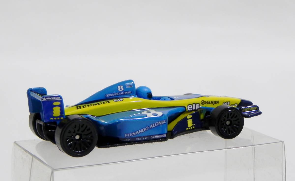 ホットウィール マテル 1/18 ルノー R24 フェルナンド・アロンソ ♯8