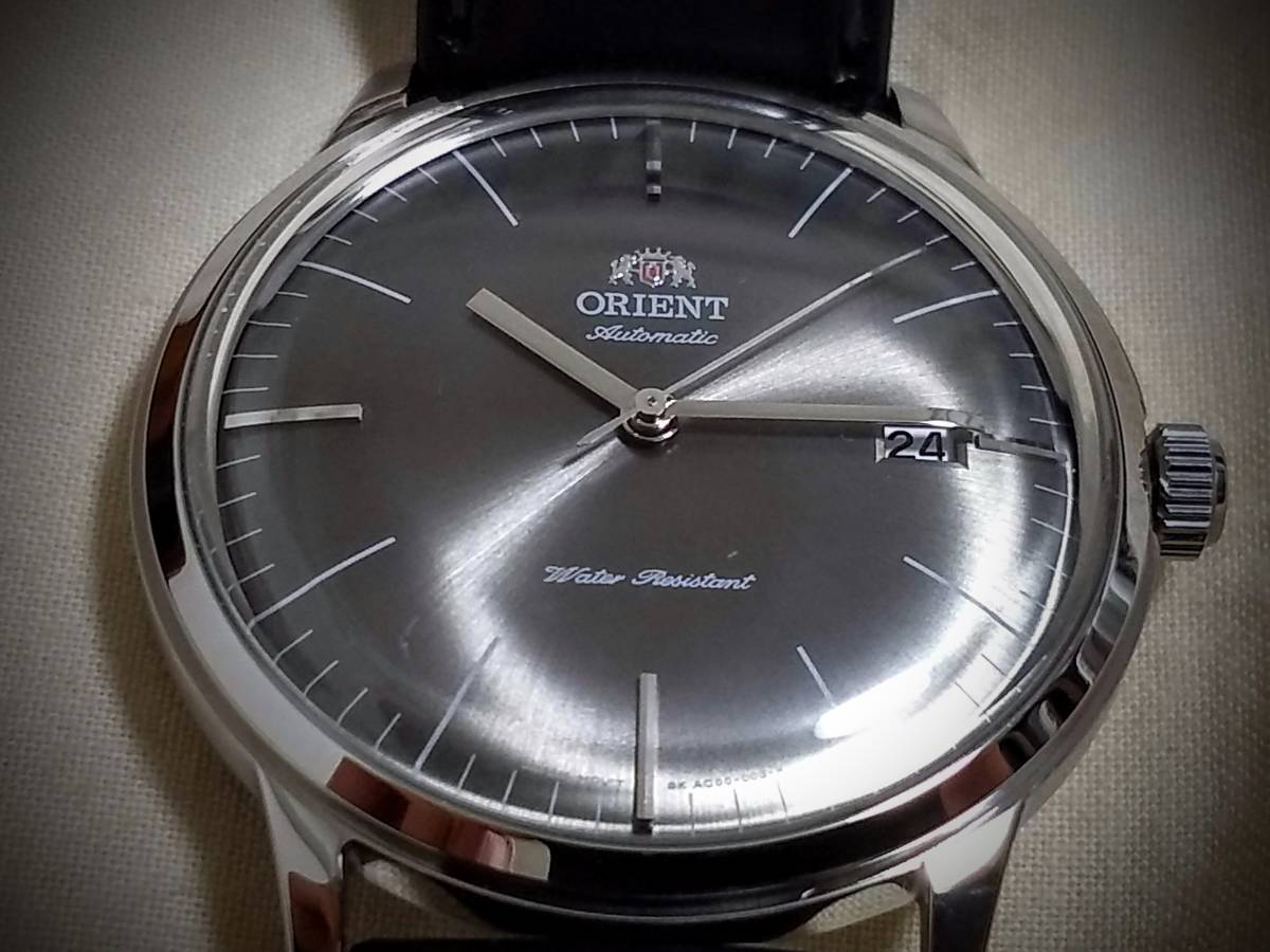 新品 １円スタート 名作 オリエントバンビーノ Orient Bambino Fac0000ca0 ヴィンテージスタイル 本格的機械式時計 の落札情報詳細 ヤフオク落札価格情報 オークフリー スマートフォン版