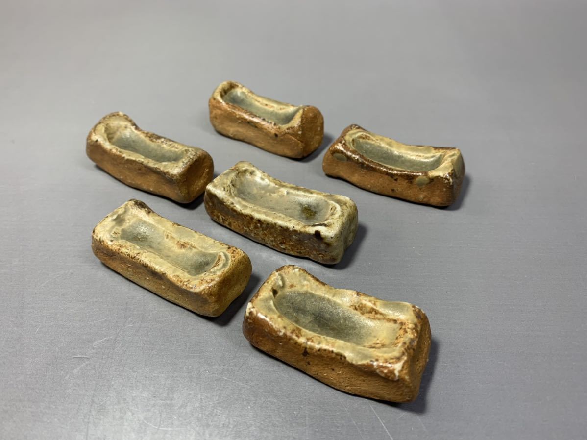 美品 箸置き 6個セット 陶器 手作り 箸おき 御箸置き お箸置き Chopstick Rest 和風 キッチン雑貨 コレクション の落札情報詳細 ヤフオク落札価格情報 オークフリー スマートフォン版