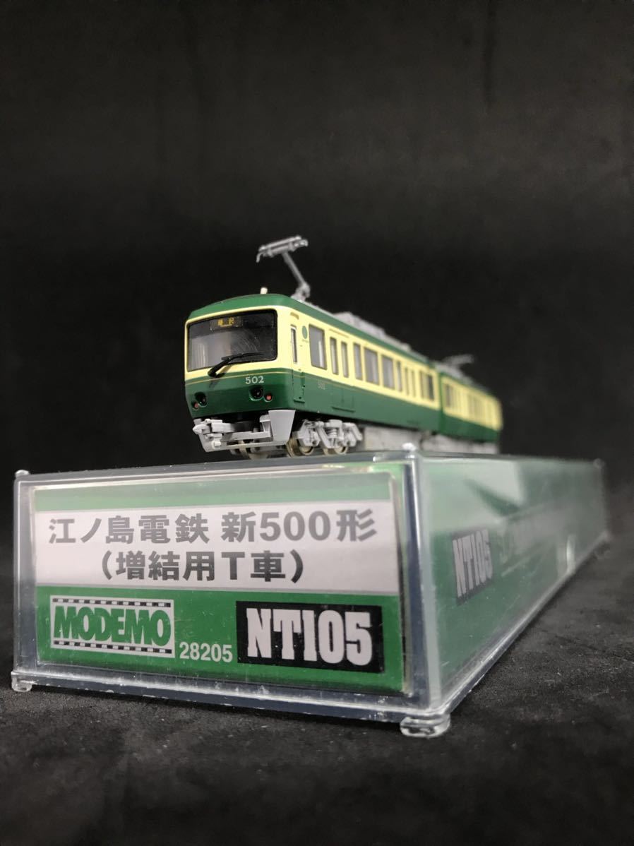 江ノ電Nゲージ 新500形 増結用T車 NT105 MODEMO NT105 江ノ島電鉄 江ノ電 新500形(増結用T車) Nゲージ｜Yahoo