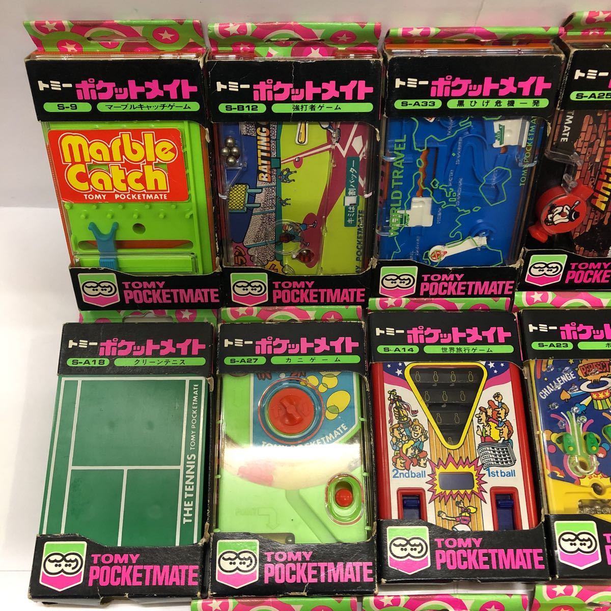 レア　ポケットメイトTOMY POCKETMATE 8個セット 未使用 トミー ポケットメイト 、エポックゲーム8台まとめて - メルカリ
