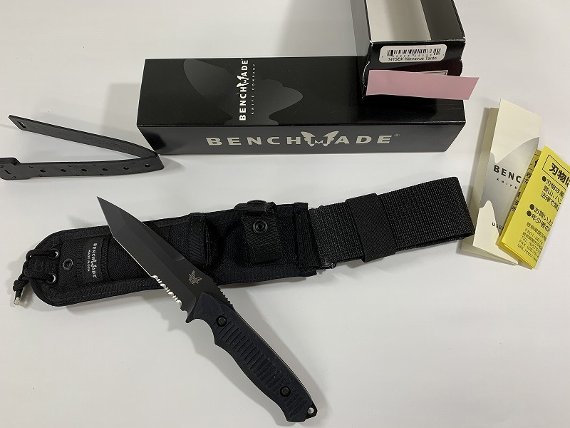 新作 Benchmade ベンチメイド 141sbk Adc Nimravus カモフラシース 送料無料 超激安