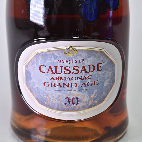 ☆CAUSSADE マルキ ド コサード 30年 アルマニャック☆ブランデー 古酒 未開栓 A4658C3 マルキ ド コサード（MARQUIS DE CAUSSADE） | お酒買取専門店JOYLAB
