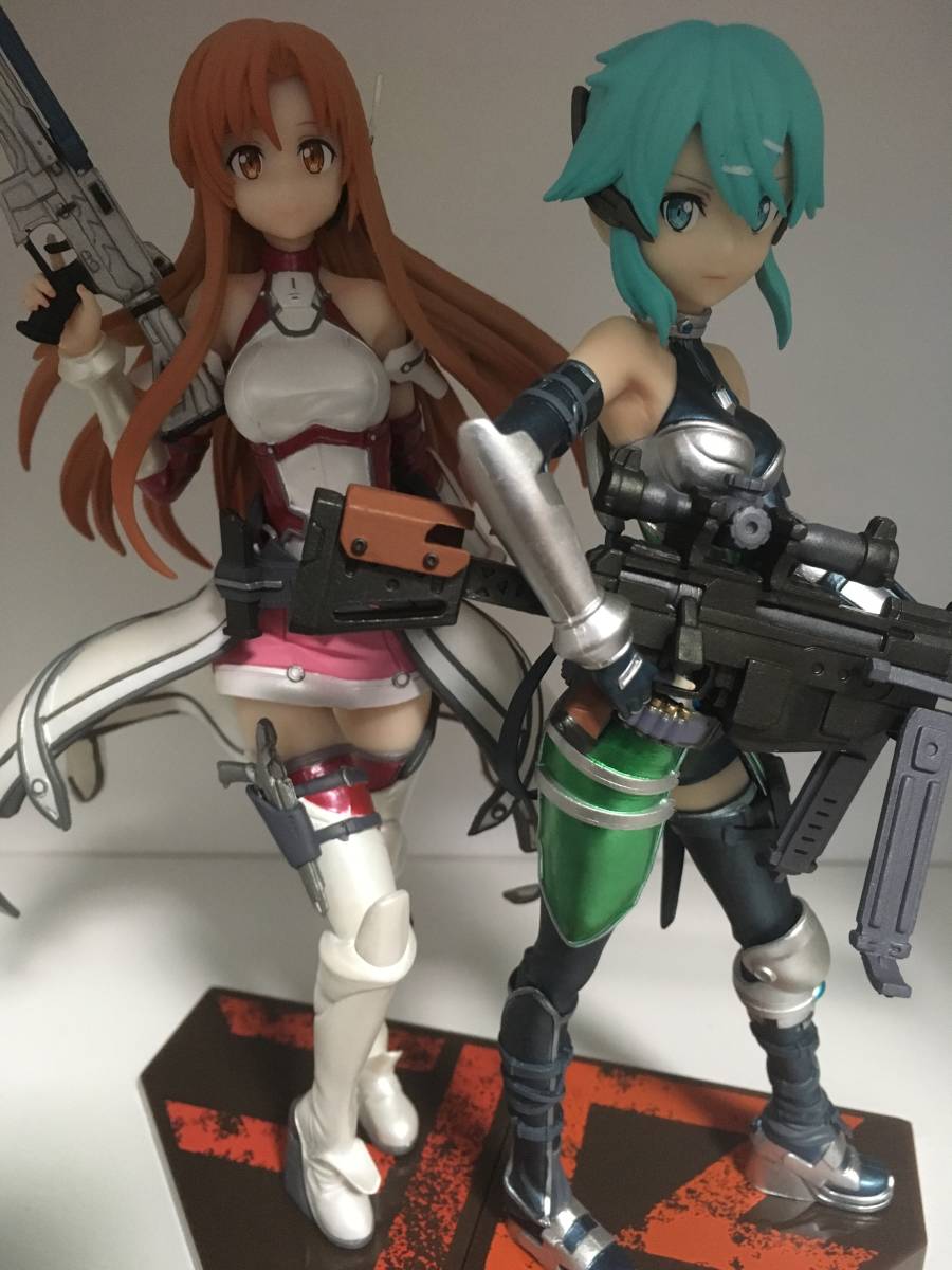 一番くじ ソードアートオンライン アスナ シノン フィギュア セット Amazon.co.jp: バンプレスト 一番くじ ソードアート・オンライン