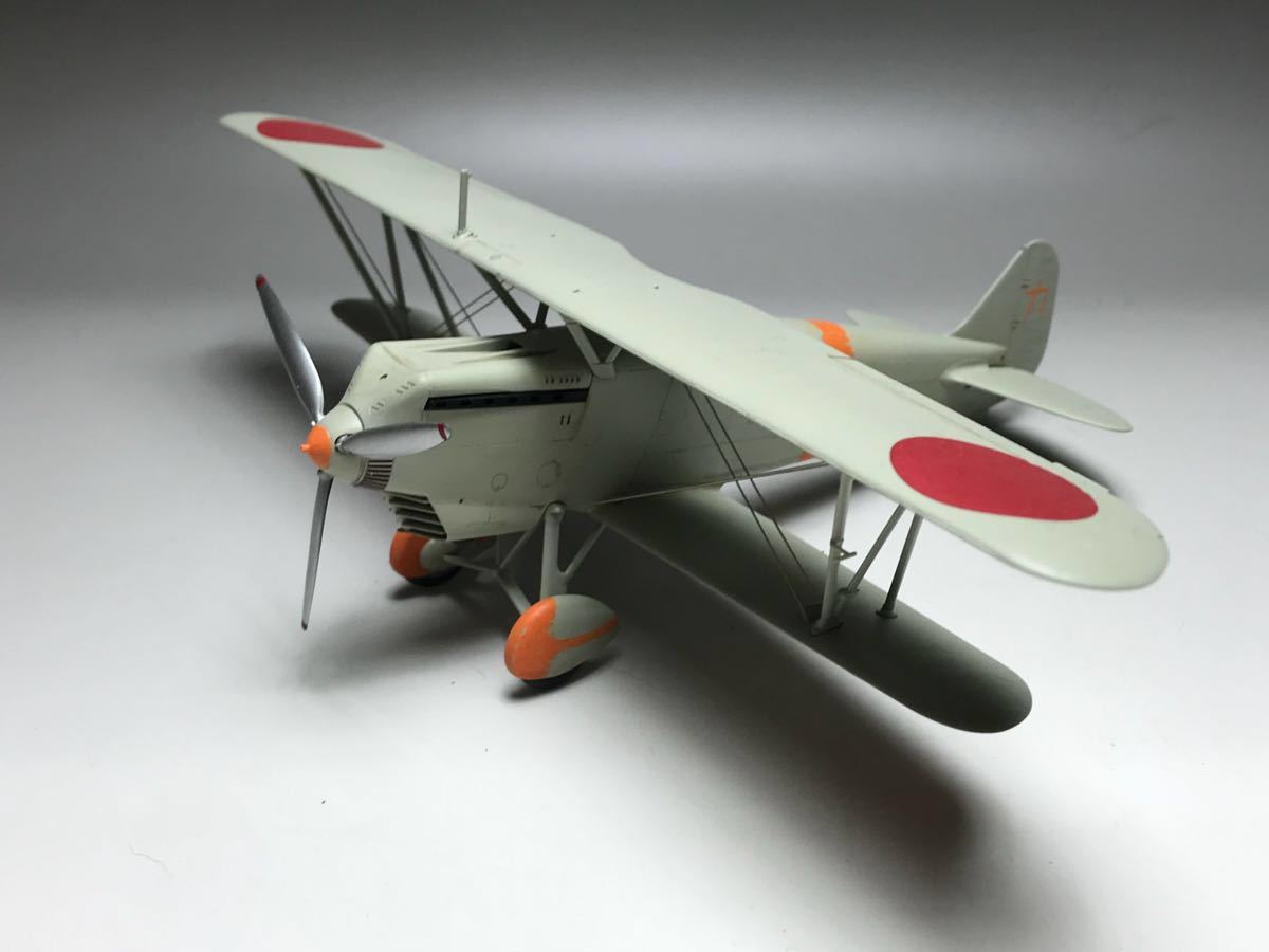 完成品 塗装済 ファインモールド 1/48 日本陸軍 九五式戦闘機二型 加藤