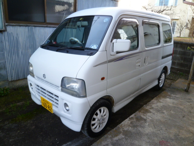 エブリイワゴン 軽バン ４ｗｄ ターボ サンルーフ フォグランプ フルエアロ ｊｏｙ ｐｏｐ 好調車両 車検3４年7月 習得済 の落札情報詳細 ヤフオク落札価格情報 オークフリー スマートフォン版