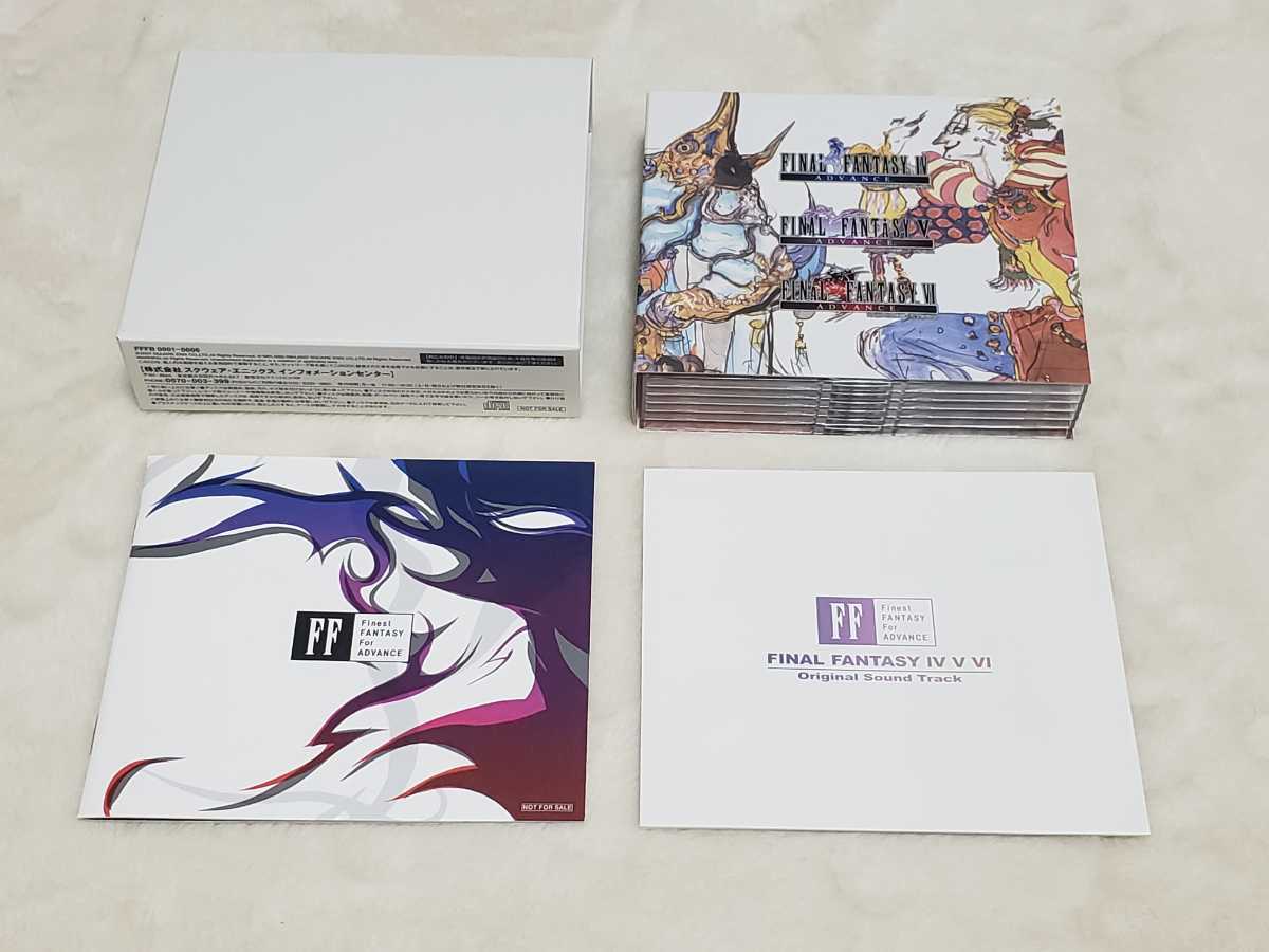 ◎CD FINAL FANTASY IV.V.VI OST Finest BOX FINAL FANTASY IV V VI Advance Original Soundtrack FINEST BOX