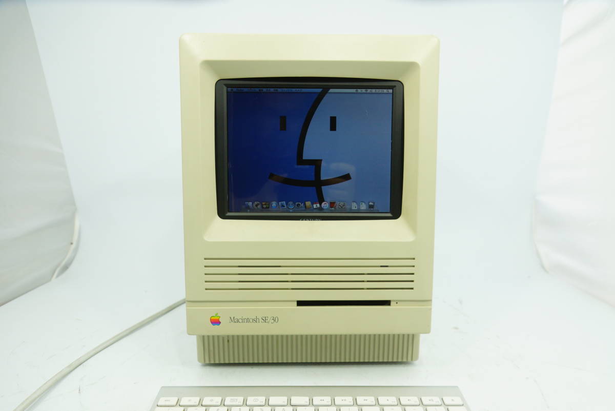 Macintosh SE/30 8インチ液晶モニター付きケース Mac mini内蔵可能 の