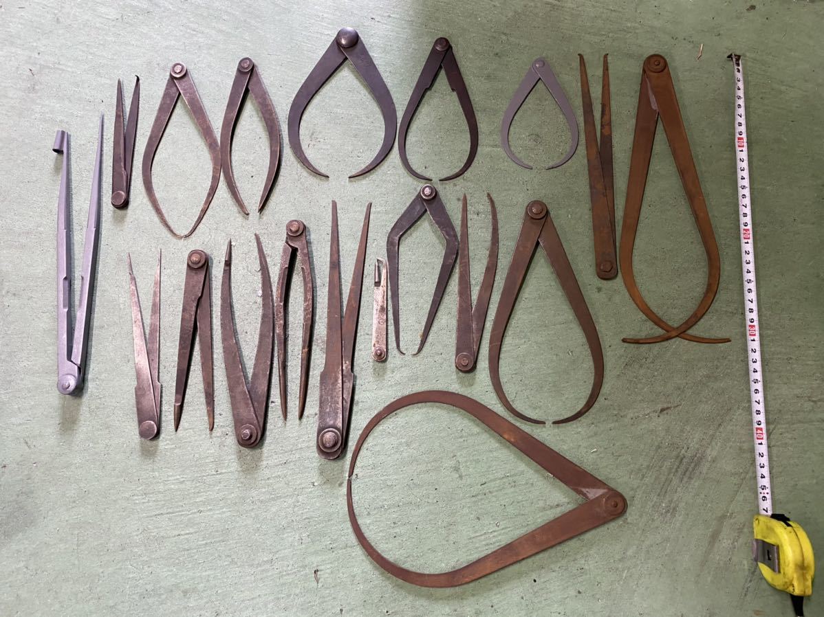 内パス 外パス 片パスなど19個 中古 旋盤 フライス けがき作業に の落札情報詳細 ヤフオク落札価格情報 オークフリー スマートフォン版