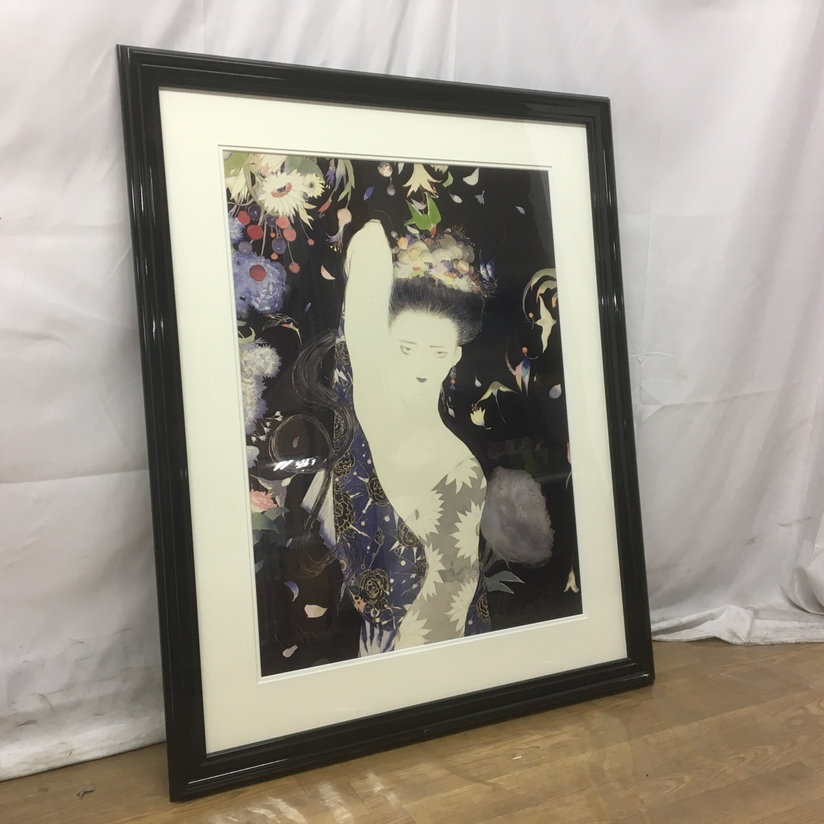 天野喜孝 アールビバン 版画 瞬 ーまたたきー FF7